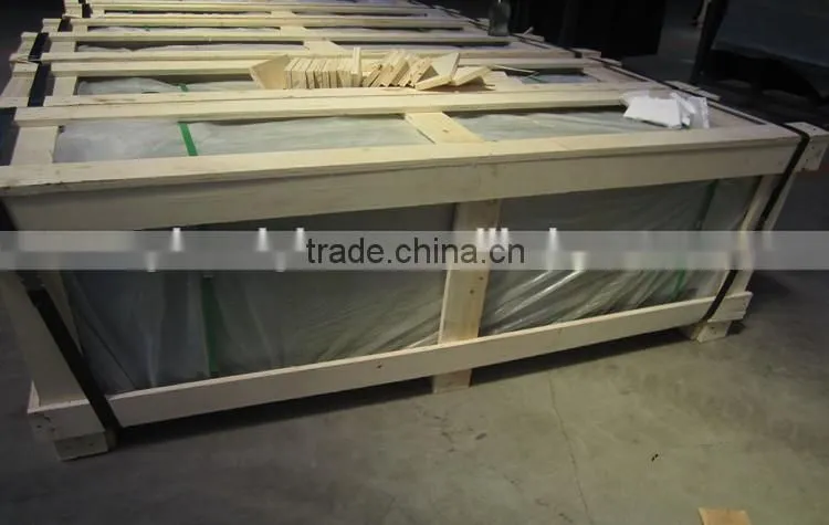 5 mm silver grey color glass of hot reflex plated film to prevent radiation optical coating glass processing