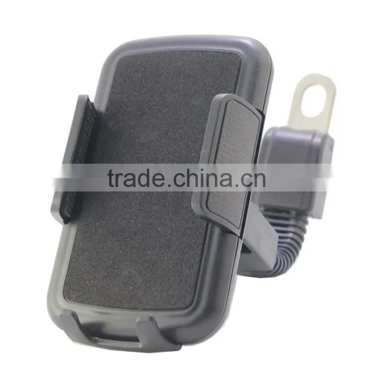360degree Adjustable Motorcycle Mount rearview mirror mount Holder Stand For Universal Mobile Phone GPS