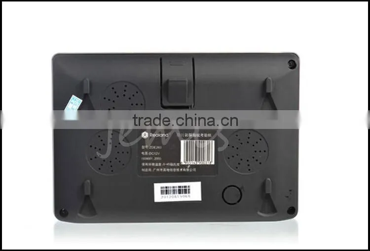 Realand TCP/IP, USB-Host, 2.4 inch Colorful TFT Display biometric & RFID Card fingerprint employee attendance machine