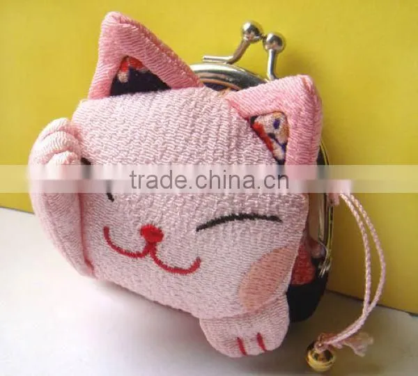 Hot Sales Popular Crap Lucky Cat Woman Coin Wallet Wholesale ZTMZ-CW017