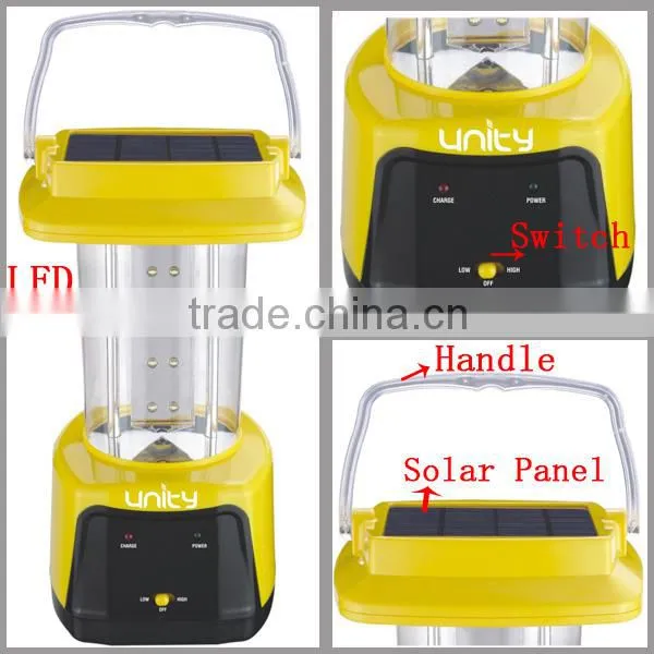 Professional Equipment LED Rechargeable Solar Camping Tent Light