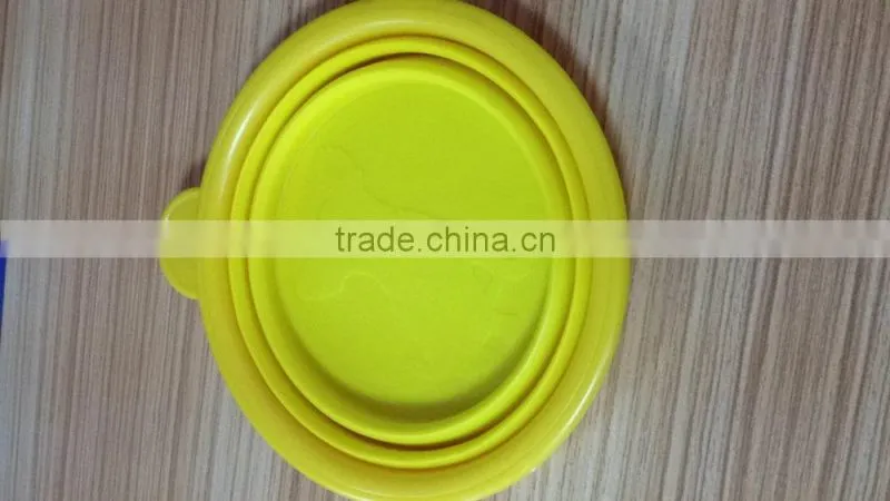 silicone Dog Cat Pet Feeding Bowl /folding water bowl from Rifull factroy