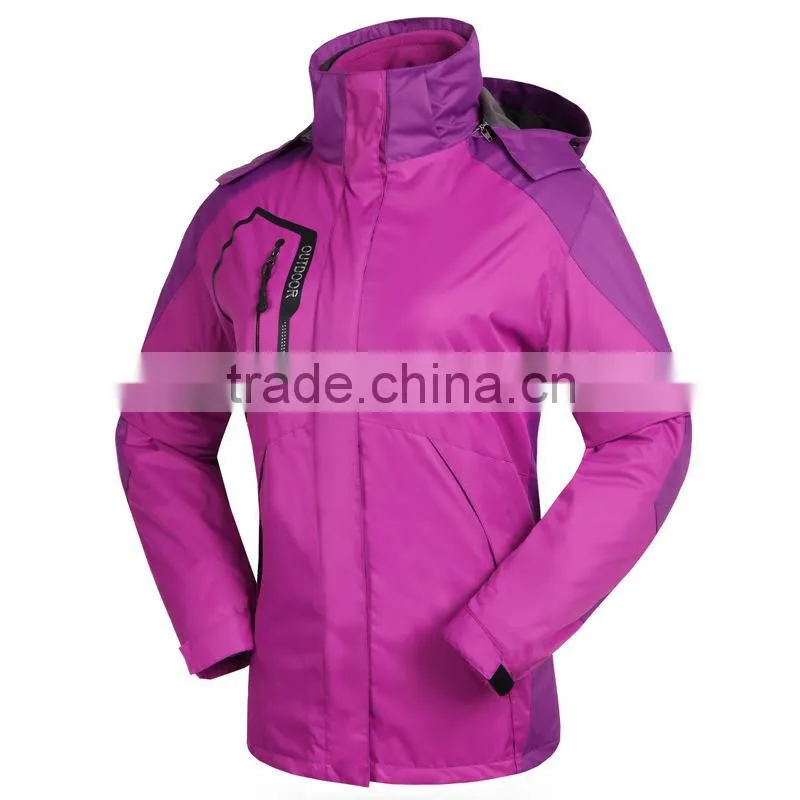 High quality softshell custom windbreaker jacket with hood