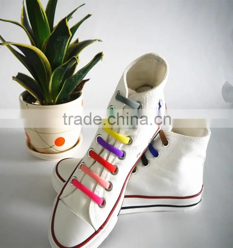 2015 fashion wholesale promotional sell best no tie shoe lace strap