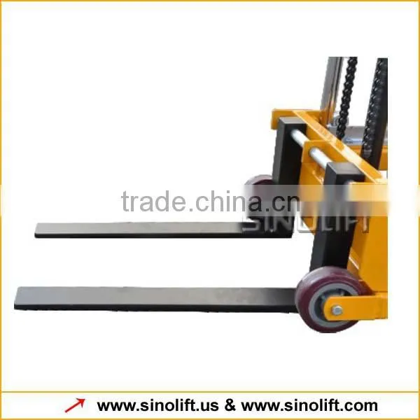 2015 SINOLIFT EZF CounterBalanced Mini Electric Pallet Stacker with CE Certificates