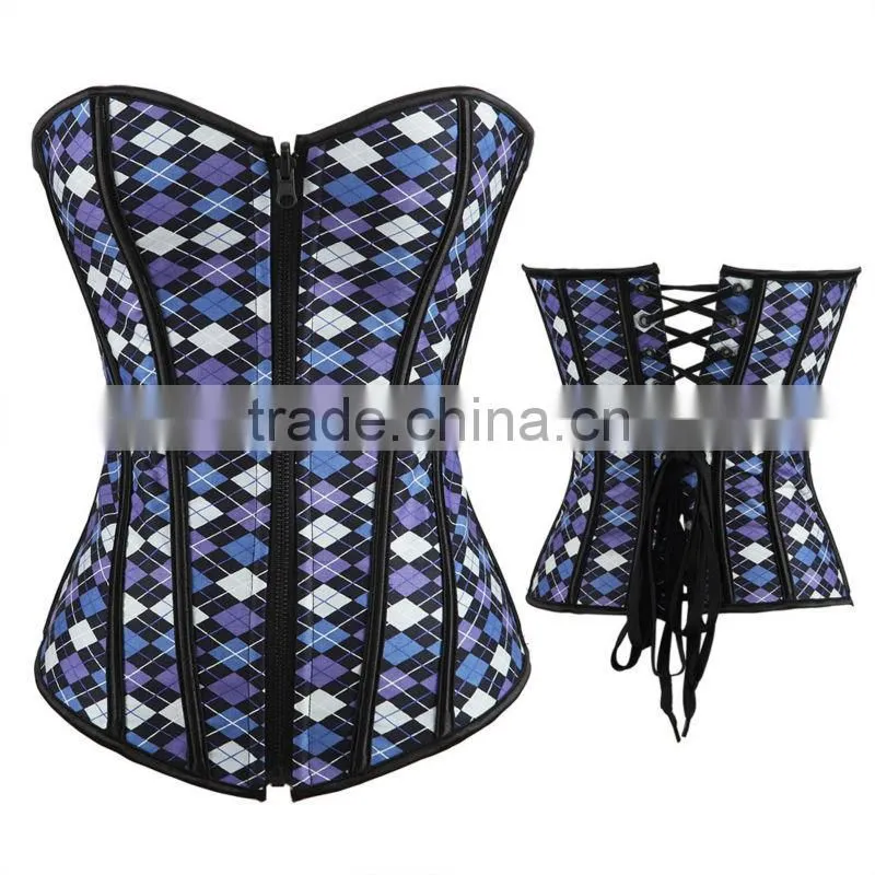 Good quality steel boned waist slimming corset