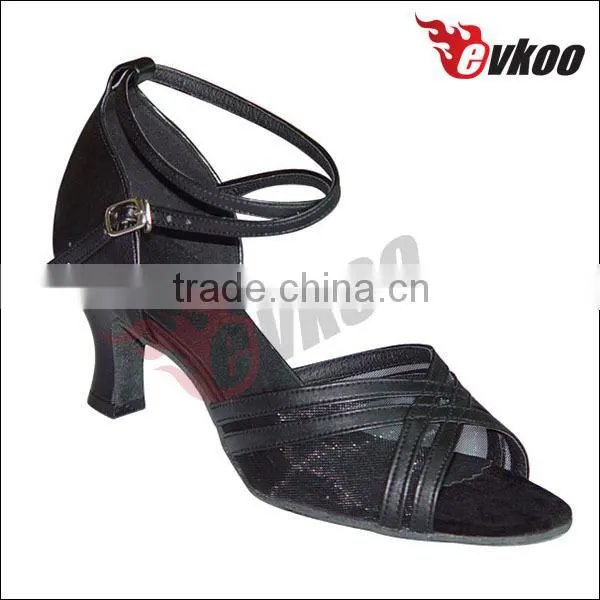 Closed toe salsa shoes EVKdance Shoes zapatos de baile latino girls dance shoes