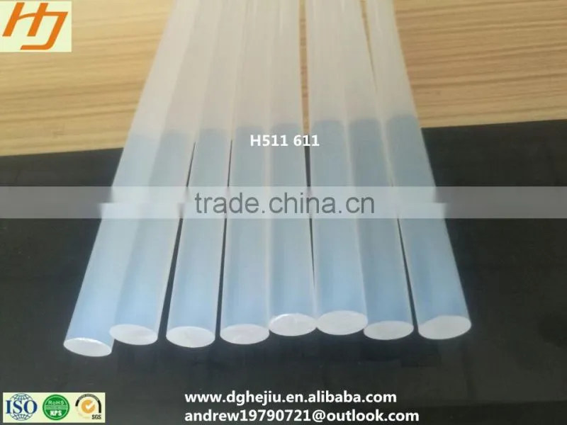 Factory EVA hotmelt adhesive glue stick for hand products and arts