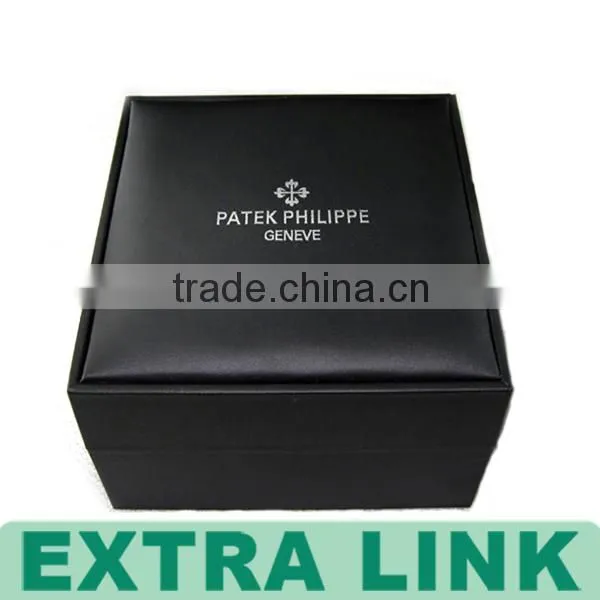 Newest style wine bottle package MDF wood material satin insert champagne glass gift box