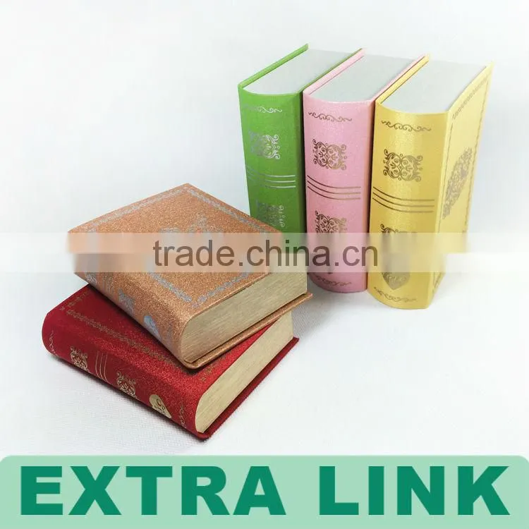 New Design Handmade Recycle Customized fake book box