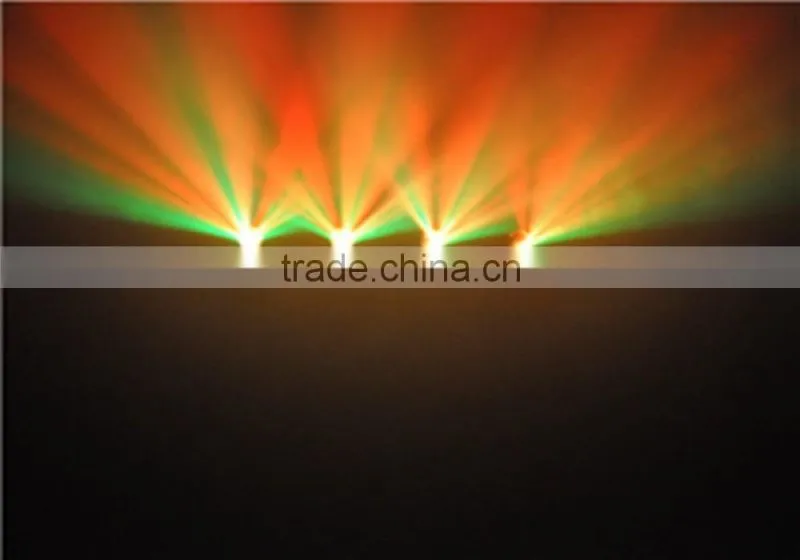 256PCS 5mm LEDs Four Head Flash LED Effects DISCO Party Light
