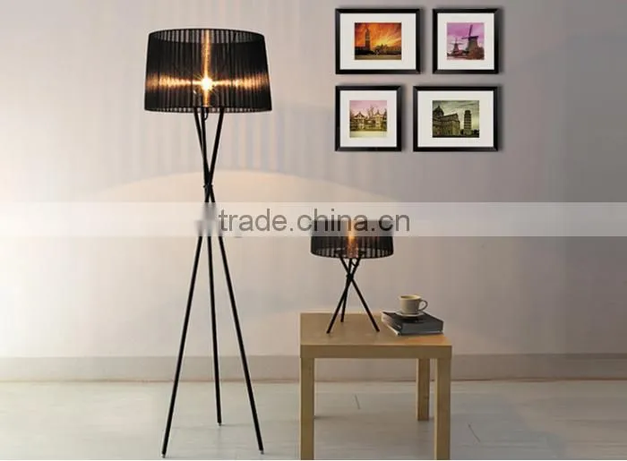 Hot Sale Three Metal Legs Design Tripod Floor Lamp And Table Lamp