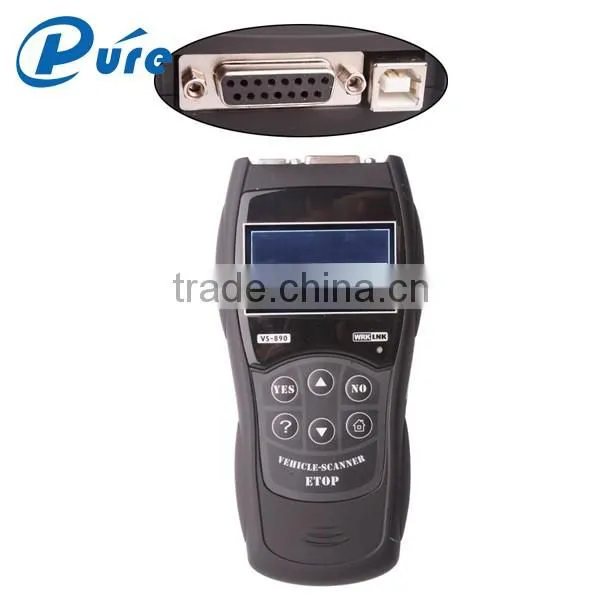 Vgate Vs890 Auto Diagnostic Tool Car Trouble Code Reader Eraser Obd2 Scanner