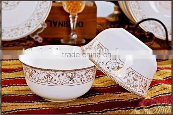 60 PCS square/round bone china Dinner Set, square plates, bone china dinnerware sets