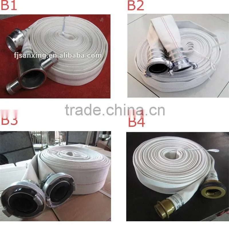 fire hose with hose coupling