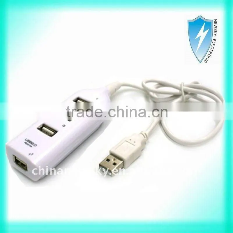 USB 4-Port Hub Splitter Cable Adapter High-Speed(b)