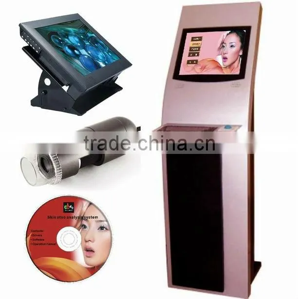 Auto-digital top CBS skin and hair analyzer