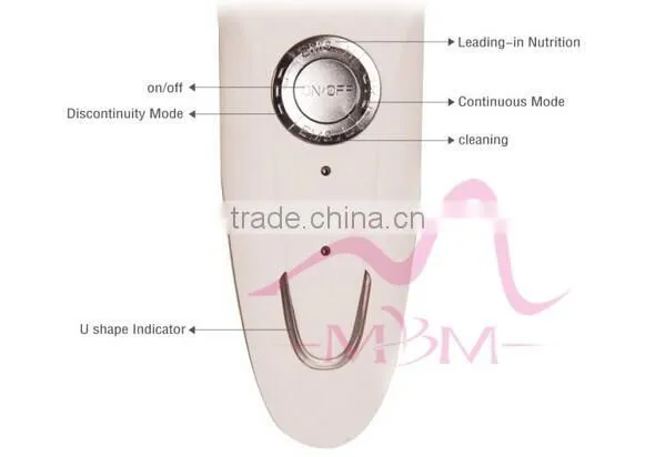 Free Sample Portable Ultrasonic Personal Facial Skin Scrubber