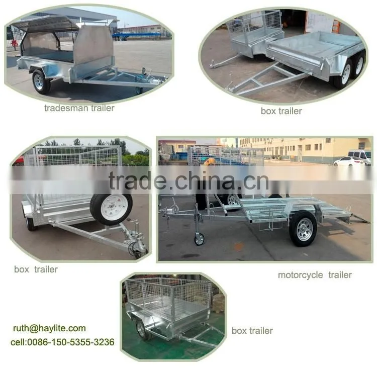 HDG Single Axle Double Axles Tandem Boat Trailer