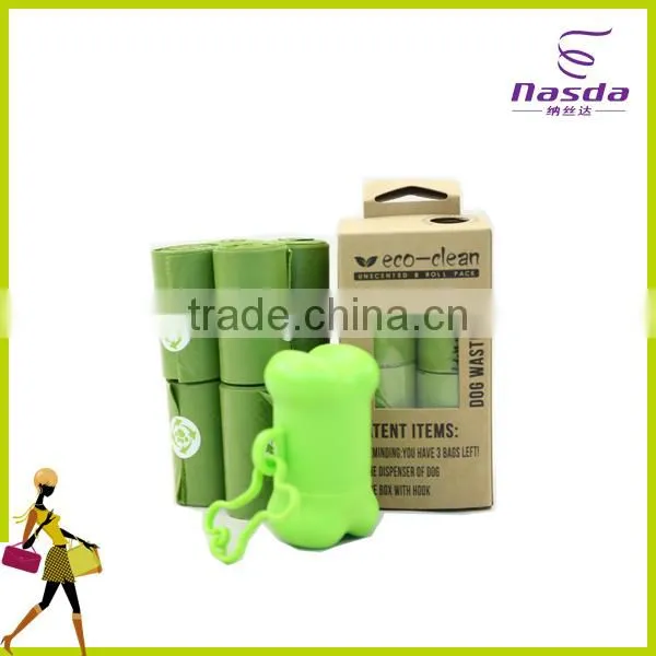 Promotional poop bag without printing