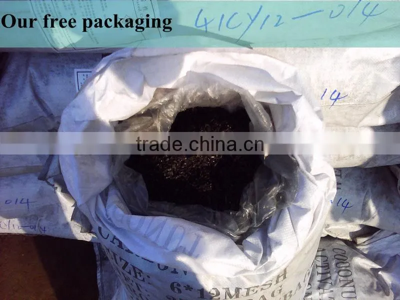 8*30mesh Coal based granular activated carbon large specific surface area