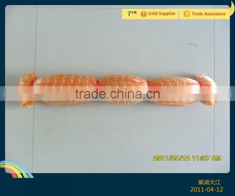 Orange Double Knot Fishing Net