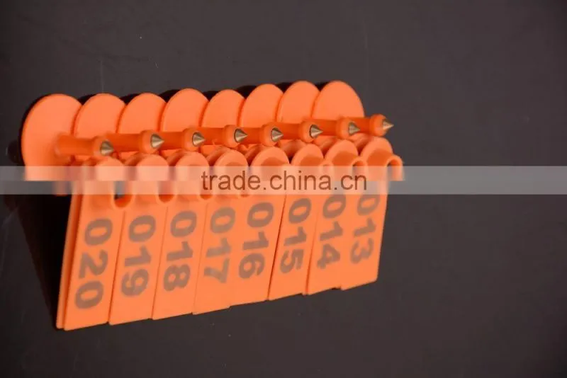 Hot sale animal identification mark livestock ear tag for sheep