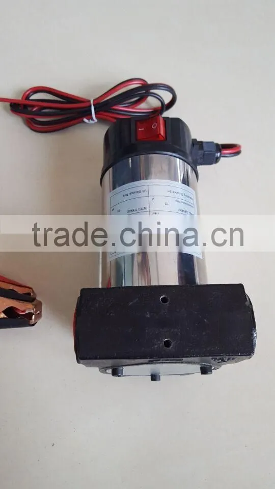 12V 24V 1" oil pump DC pump high speed running high head