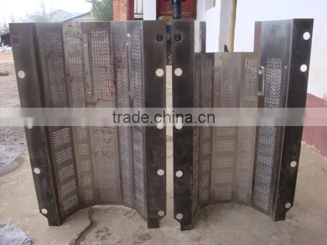 paddy machine part , paddy screen ,rice polish screen ,