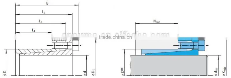 China SUMA RLK110 Clampling Elements Shaft Coupling Manufacturer