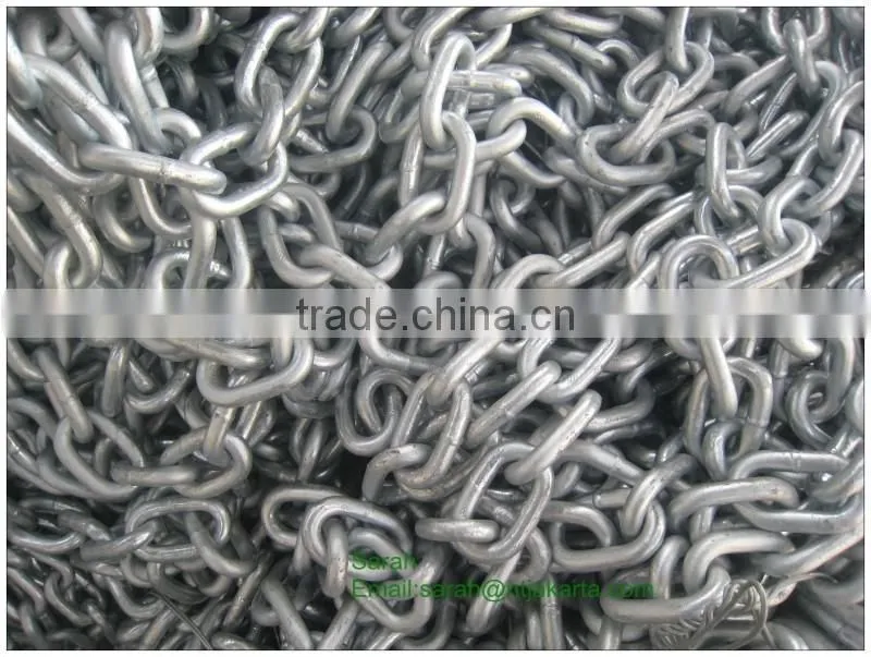 Offshore Mooring AM1/AM2/AM3 Marine Chain Stud anchor chain/studless anchor chain