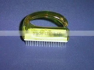 2015 nail care brush transparent nail cleaning brush