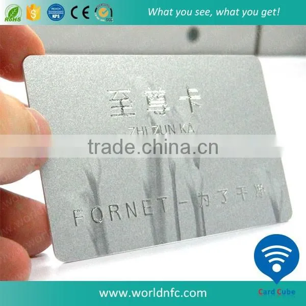 Plastic Shopping Discount Card with Customize Logo Printing