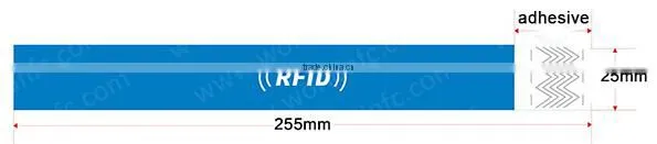 Disposable S50 RFID Tags,Paper Event S50 Wristbands