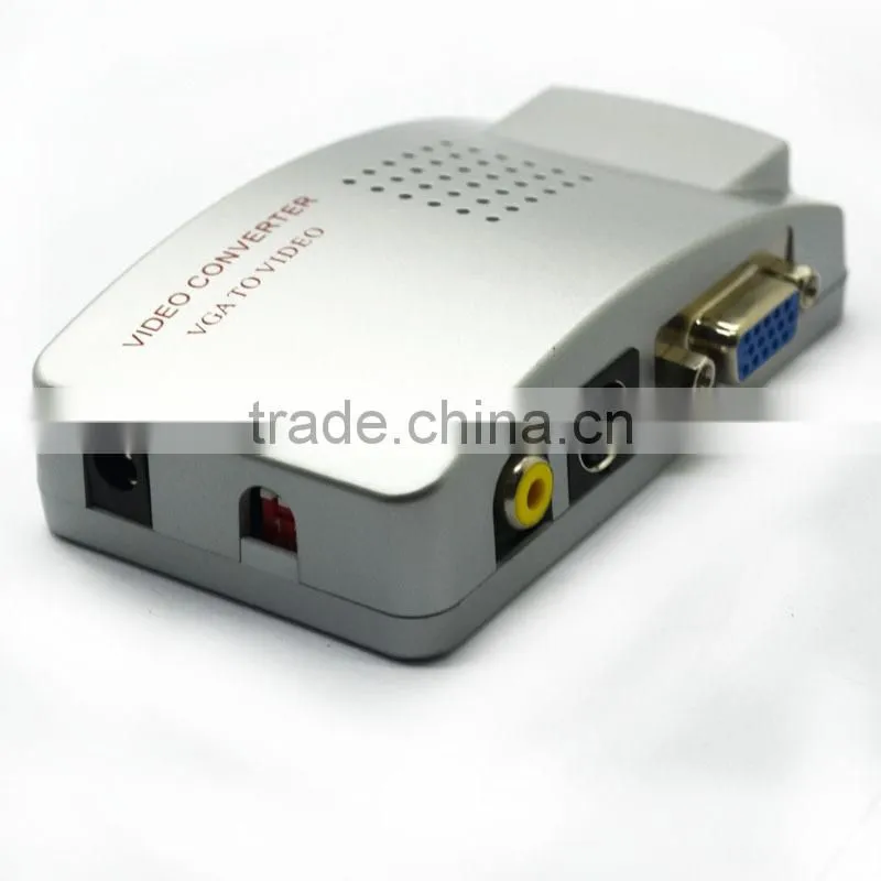 Wholesale High Resolution Video S-Video to Vga converter adapter
