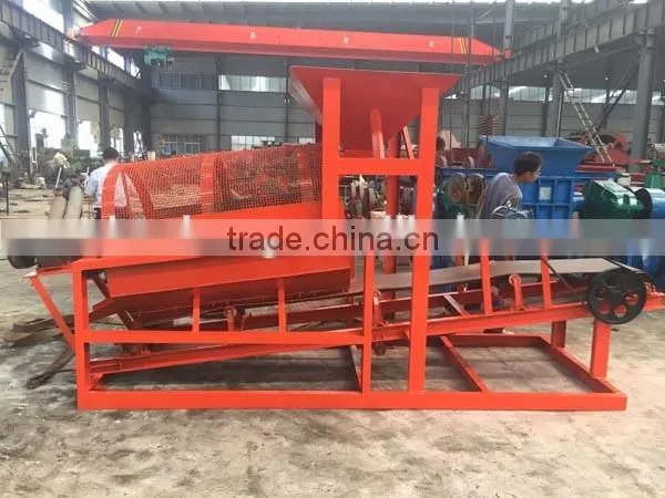 Rotary drum screen ,screen conveyor with hopper