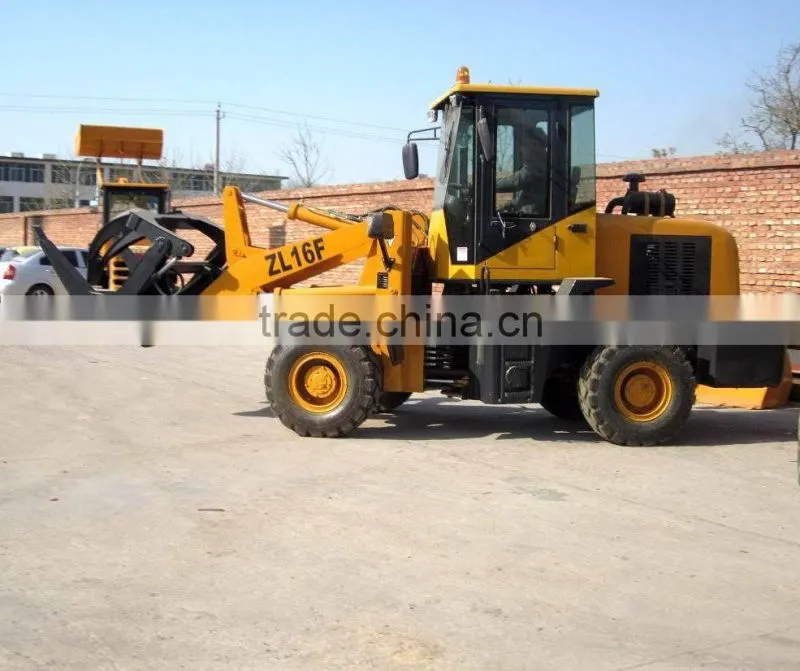 Mini new wheel loader ZL16F with Snow bucket