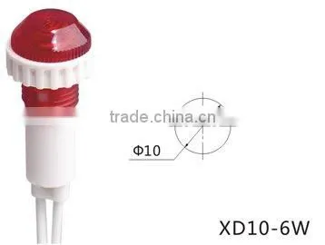 singal lantern panel mount led indicator light XD10-6W