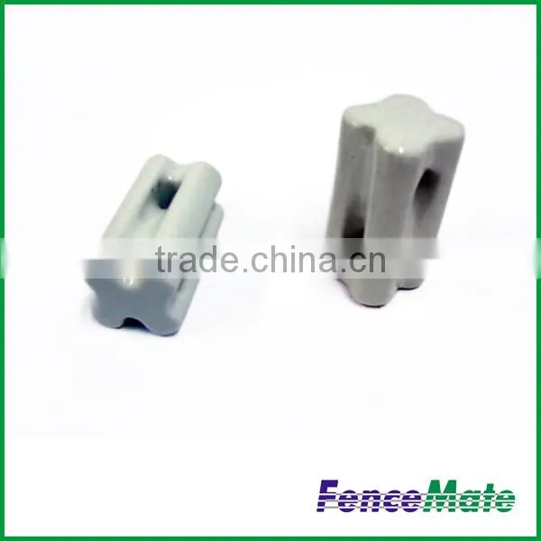 Electric Fence End Strain Porcelain Insulator