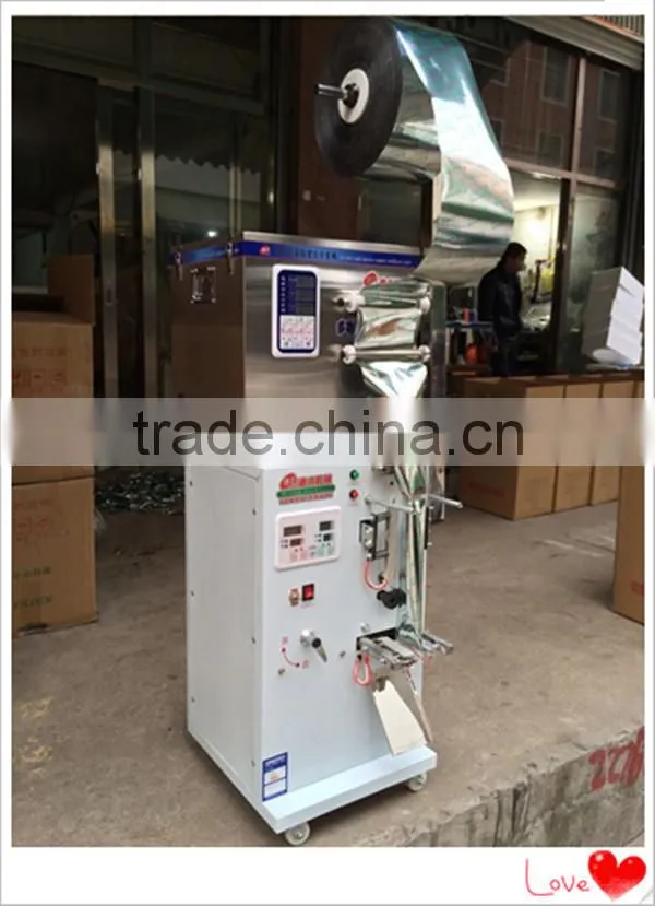 Spiral feeding packer sealing machine ,granular tea powder automatic packing machine