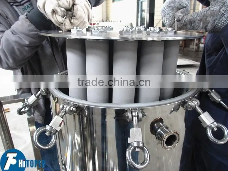 High precise water purifier machine --new design cartridge filter