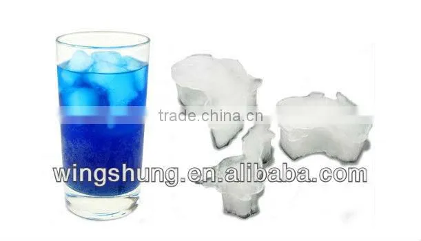 Ice maker silicone ice mould mold baking pan tray ice freeze party drink mould cake mold seven continents