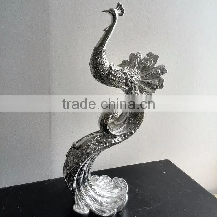 Resin phoenix statue