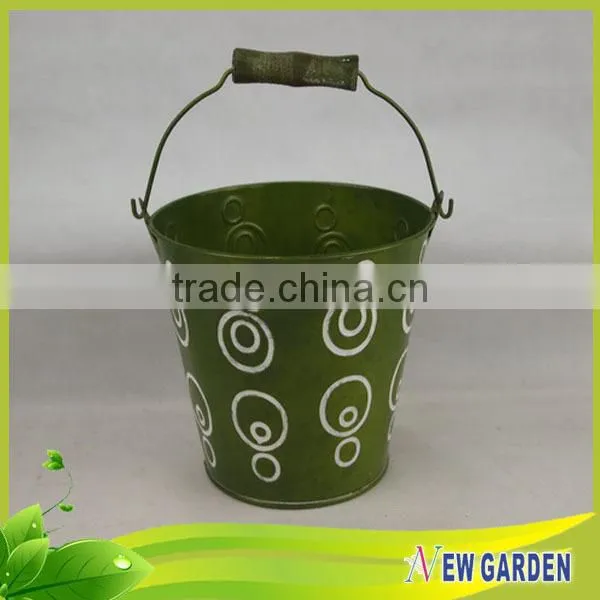 Newgarden colorful waterproof metal planter / iron flower pot stand