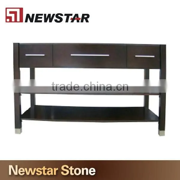 Hotel solid wood vanity base