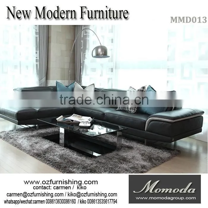 Contemporary Leather Sofa Nice L Shape Right Hand Sofa Grey With Leather Shaped And Chrome Base Small Leather Sectional