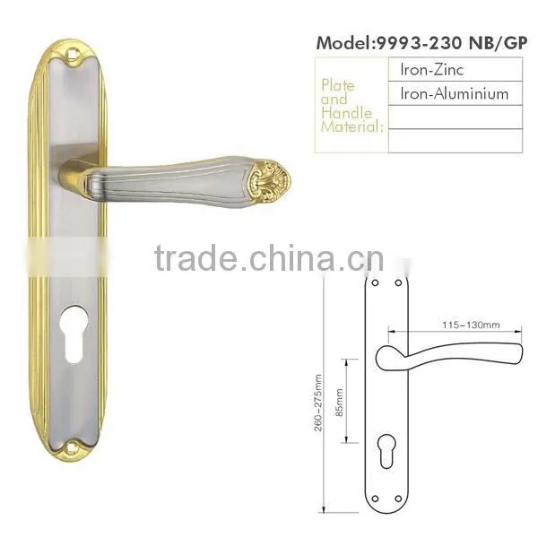 cheapest price customsized EU and USA zinc alloy door handle