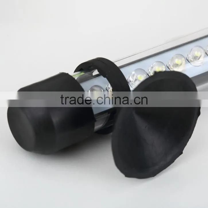 57 LED Aquarium Light Fish Tank Rockeries Waterproof Lamp 100-240V US Plug