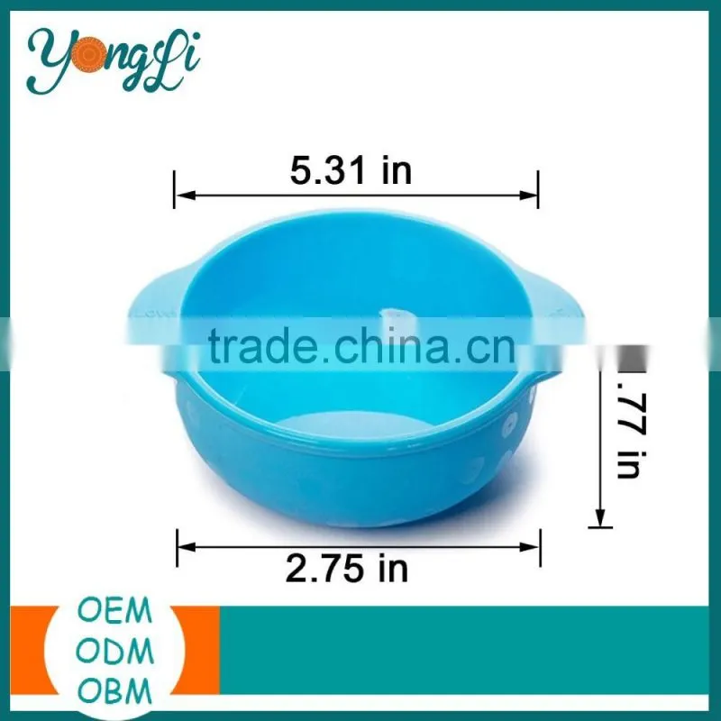 Baby Silicone Snack Food Feeding Bowls / Toddler Dishes