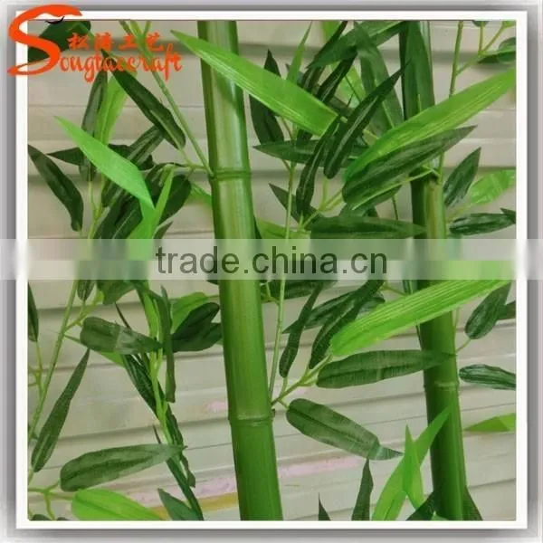 indoor resturant decorative fake plant artificial bamboo for sale